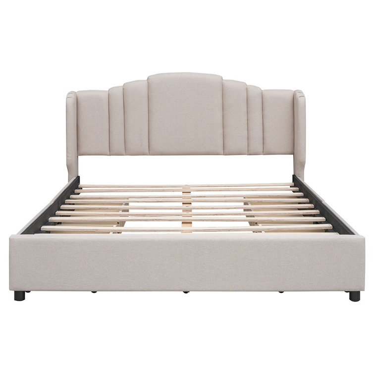 Zetta upholstered platform deals bed